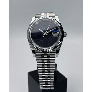 Custom Seiko Mod • Midnight Stardust Premium Datejust • 39mm